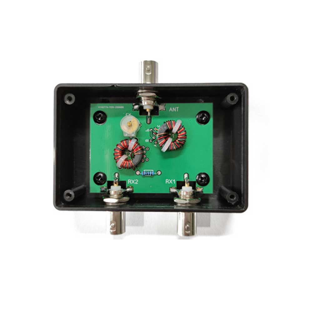 Metal Radio Communication BNC Connectors RX HF 1-50MHz Accessories Antenna Splitter Durable Receivers Ports Home Assembled