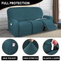 1-Piece Recliner Slipcover with separate cushion cover