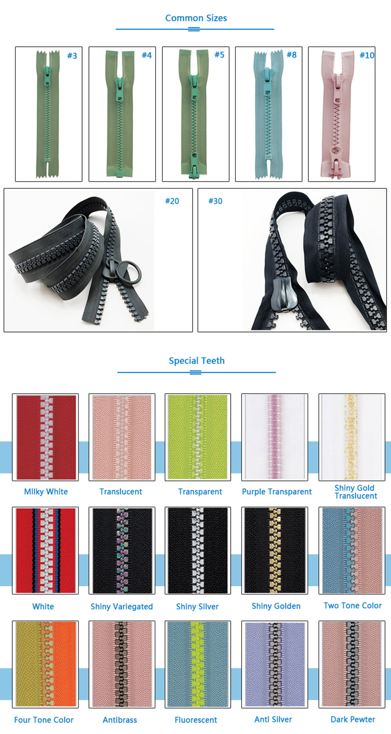 Plastic Zipper Stop