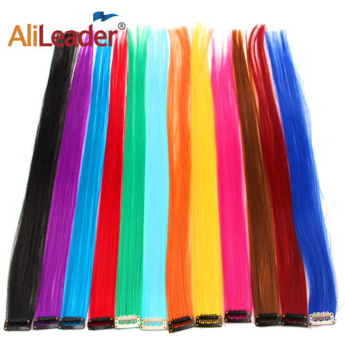 Straight Ombre Party Highlights Clip in Hair Extensions Supplier, Supply Various Straight Ombre Party Highlights Clip in Hair Extensions of High Quality