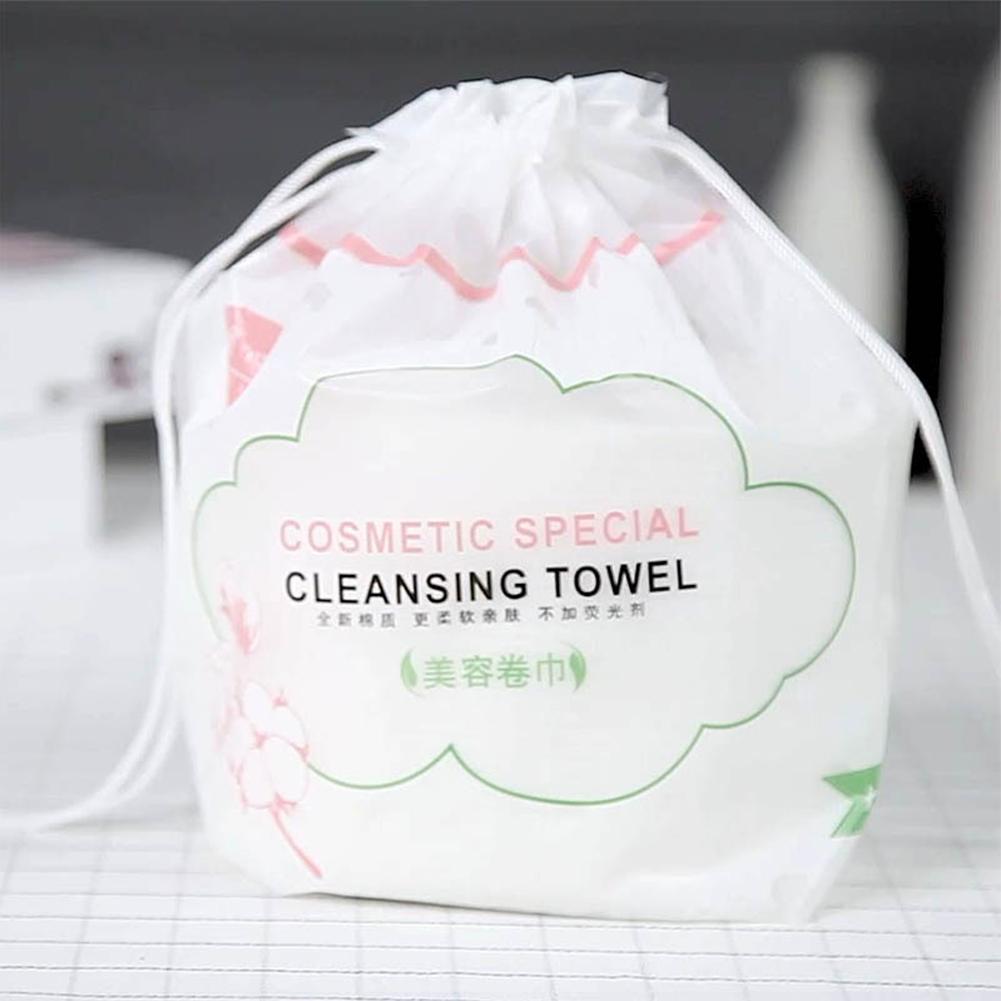 Disposable Face Towels Bathroom Cotton Facial Tissue Makeup Remover Washable Pads Make up Wipes Dry Wet Skincare Roll Paper