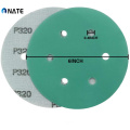 Automotive green sandpaper disc waterproof abrasive disc