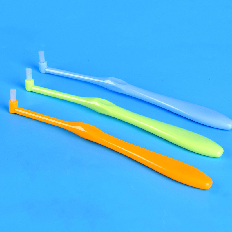 1Pcs Orthodontic Toothbrush Interdental Tooth Brush Small Head Soft Hair Correction Teeth Braces Dental Floss Oral Tooth Care