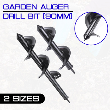 90mm Garden Planting Machine Drill Bit Earth Auger Hole Digger Tool Fence Borer Post Post Hole Digger Garden Auger Yard Tool