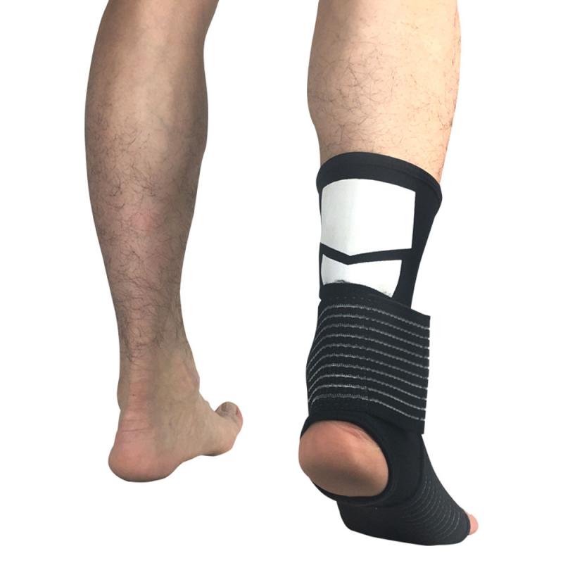 Elastic Bandage Sports Ankle Support Kneepad Patella Protector Brace Spring Knee Pad Basketball Running Compression Knee Sleeve
