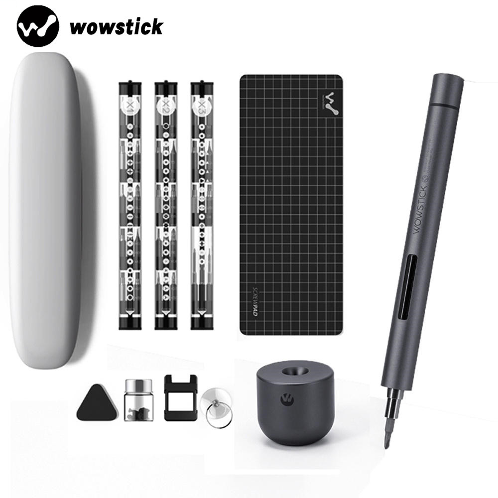 Wowstick 1F Pro 64 In 1 Electric Screw driver Rechargeable Cordless Power Screw Driver Kit With LED Light Lithium Battery