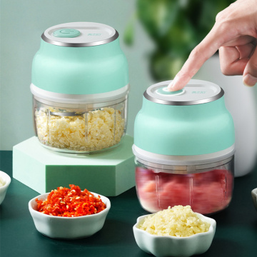 1PC Electric Garlic Grater Food Garlic Vegetable Chopper Grinder Crusher Press For Nut Meat Fruit Onion Multi-function Process