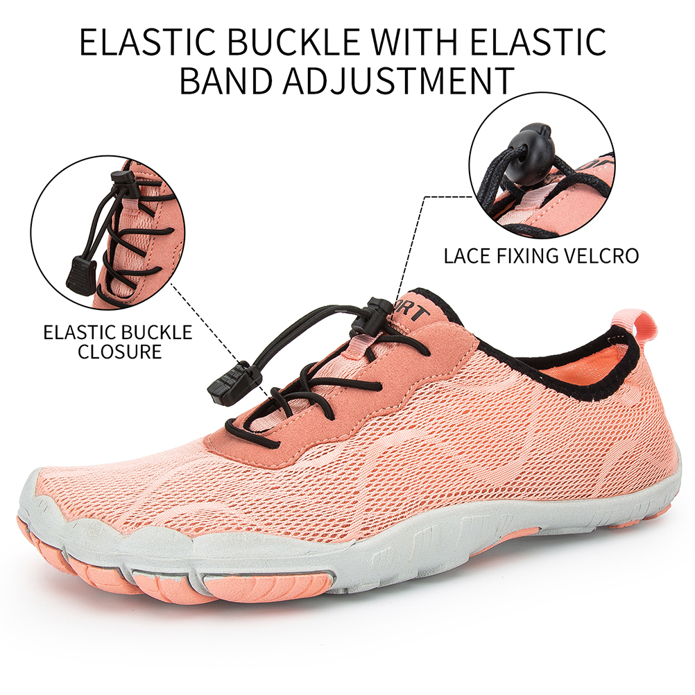 Aqua Shoes Women Barefoot Shoes Beach Shoes Upstream Shoes Breathable Sport Shoes Quick Drying River Sea Water Sneakers Hiking