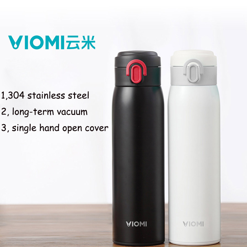 Original Youpin VIOMI 480ML Thermos Cups Stainless Steel Vacuum 24 Hours Flask Water Smart Bottle Thermos