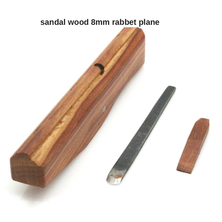 Handhobel Concave Plane Woodworking Rosewood Hand Plane DIY Carpenter 8mm Grooving Wood Planers Edge Chisel Tool for Edge