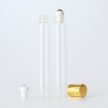 100Pieces/Lot 10ml Essential Oil Bottle Empty With Roll On Cosmetic Steel ball Travel Perfume Bottles