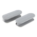 2pc Creative Home Pasted Door Handle Simple Auxiliary Door And Window Handle Glass Pulls Drawer Handle Easy To Carry