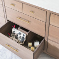 JD Modern Simple American Cabinet Door Handle Wardrobe Gold Copper Matte Black Cabinet Drawer Single Hole Handle Furniture