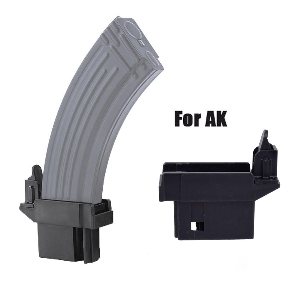 Tactical Military Equipment M4 1000rd BB Speed Loader Converting Adaptor AK47 G36 MP5 Magazine Quick Loader Hunting Accessories