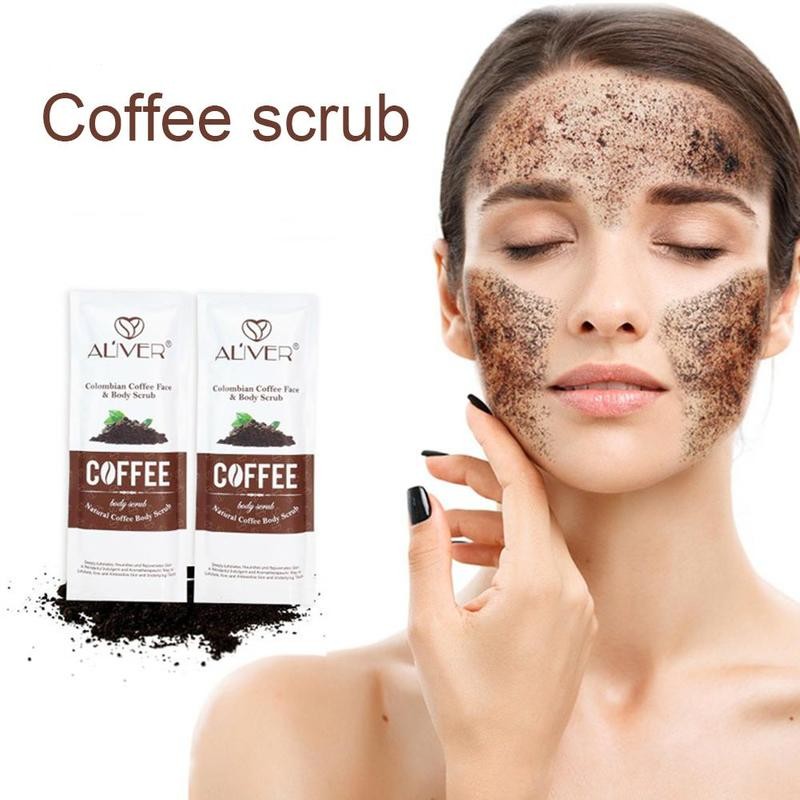 Coffee Scrub Body Scrub Cream Dead Sea Salt For Exfoliating Moisturizing Treatment Whitening Cellulite Skin Anti Care H0P0