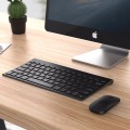 B.O.W Wireless USB Keyboard Mouse Combo for PC / Laptop , Rechargeable Whisper-Quiet Typing 2.4 Ghz Dongle Plug and Play