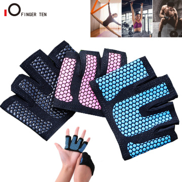 New Design Four Finger Fitness Gloves Women Men Half Finger Grip for Air Yoga Workout Weight Lifting Gym Training