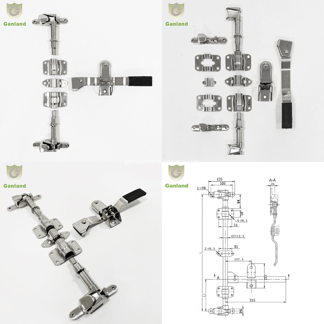 Door Lock For Reefer Refrigerated Truck