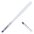 1pc White Pole Light Therapy Nail Brush Painting UV Gel Soft Neutral Paint Pen Manicure Line Nail Tool