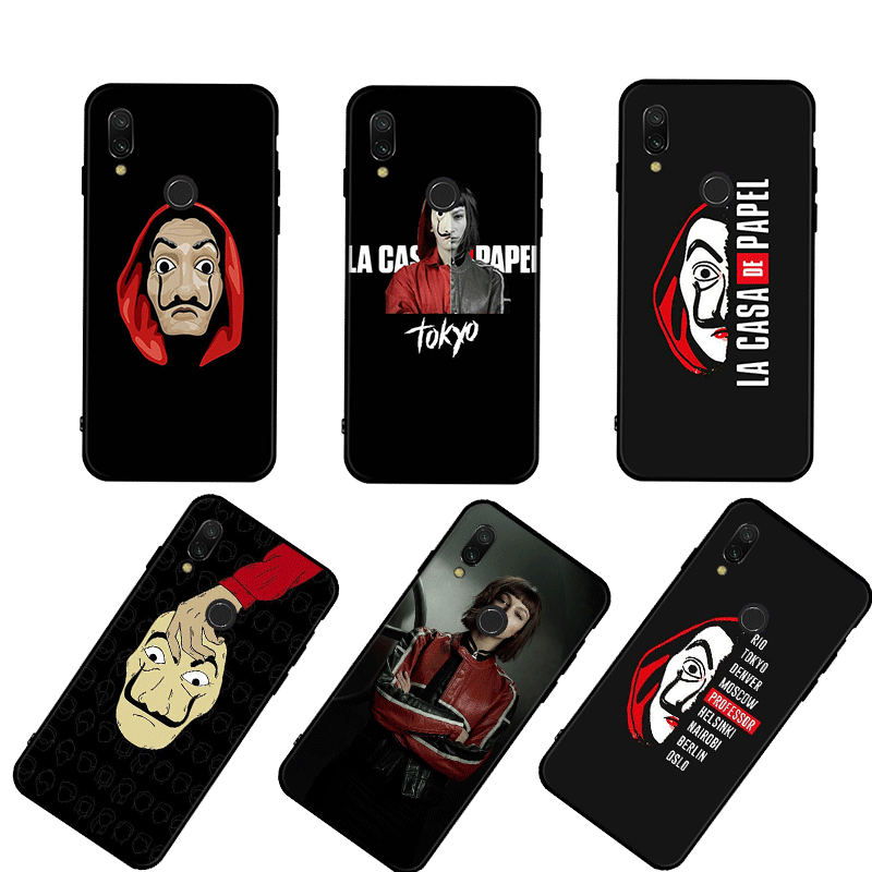 Popular Money Heist House Mobile Phone Cover Case For Xiaomi Mi 6 8 A2 Lite 9 A3 9T Pro CC9E 5X 6X F1 9 SE luxury