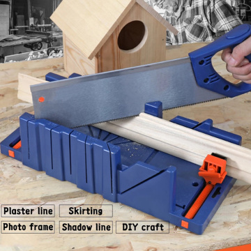 Multi Function Woodworking Saw Miter Saw Cabinet 45 90 Degree Multiple Angle Block Cutting Saw Box Manual Combination Tool
