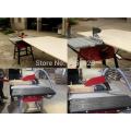 10 Inch Multi-function Working Table Woodworking Saw Table & Sawhorse Wood Cutting Machine without vacuum cleaner
