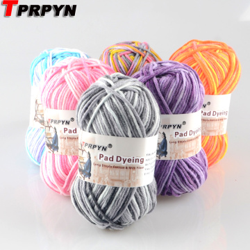 TPRPYN 1Pc=50g 90M Milk Cotton Yarn Baby Wool Yarn For Knitting Children Hand Knitted Yarn Knit Blanket Crochet Yarn Threads