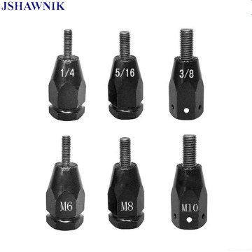 M3 M4 M5 M6 M8 M10 M12 1/4 5/16 3/8 Pneumatic Pull Setter Air Rivets Nut Gun Rivet Nut Head For Pneumatic Riveters