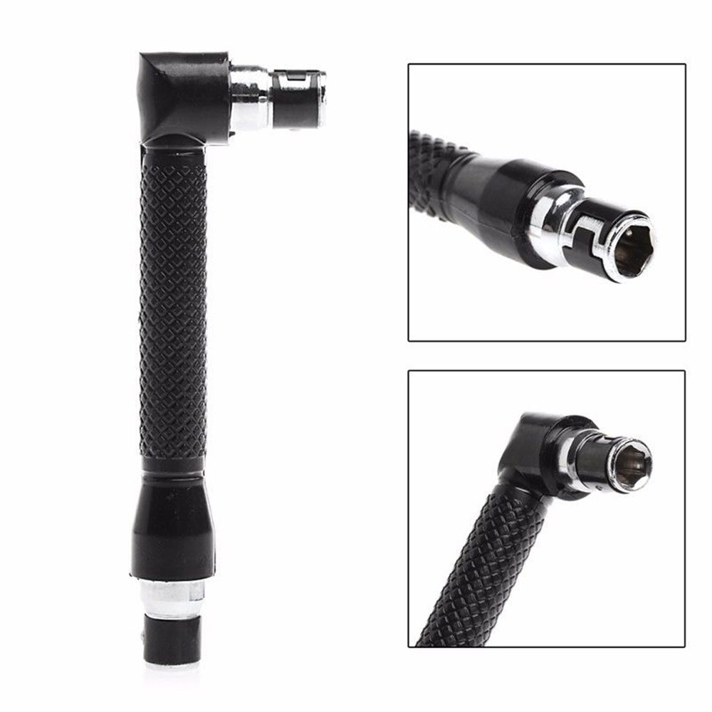 1PC L Shaped Mini Double Ended Hexagon Socket Wrench 1/4 inch Routine Screwdriver Bits Socket Extension Hand Tool