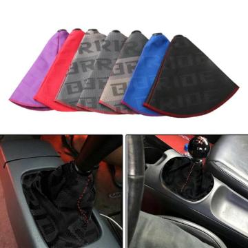 2020 Canvas Universal Car Gear Shift Collars Covers Gear Stick Shift Shifter Knob Cover Boot Gaiter Car Accessories Interior