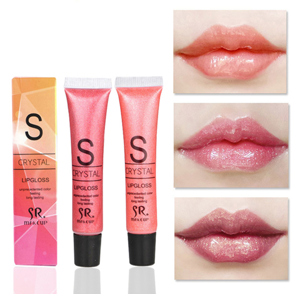 Lip Enhancement Liquid Crystal Jelly Lip Gloss Moisturizing Shiny Lip Gloss Lipstick Make Up Tool Cosmetics Lip Gloss TSLM1