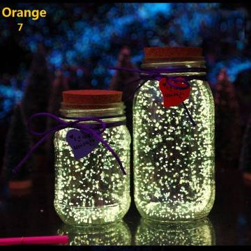 Fish Tank Noctilucent Sand Night Luminous Dark Bright Glow Fluorescent Particles Aquarium Fish Tank Decoration