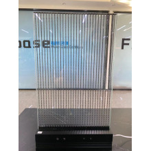 Transparent Led Display Glass Door For Shopping Mall
