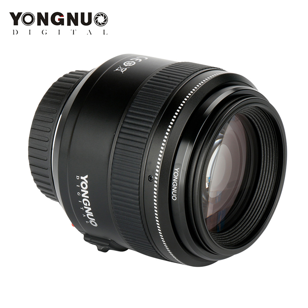 YONGNUO YN85mm F1.8 Camera Lens for Canon EF Mount EOS 85mm AF/MF Standard Medium Telephoto Lenses Fixed Focal Camera Lens 5DIII