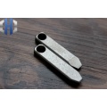 TC4 Titanium Mini Crowbar EDC Gadget Screwdriver Keychain Tools