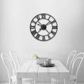 Newest 40cm/60cm Wall Clock Vintage Home Decor Livingroom Roman Round Shape Wall DecorativeHome Decoration Accessories Clock