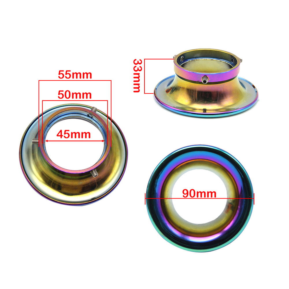 ALCON-Motorcycle Carburetor The Wind Cup Air Filter Cup Color Horn Cup Universal 50mm Fit Most 21/24/26/28/30 Carburedor