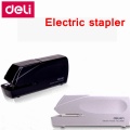 Deli 0489 Electric stapler office student Finance stapler use 24/6-26/6 staples Battery and 110-240VAC dual power suppply