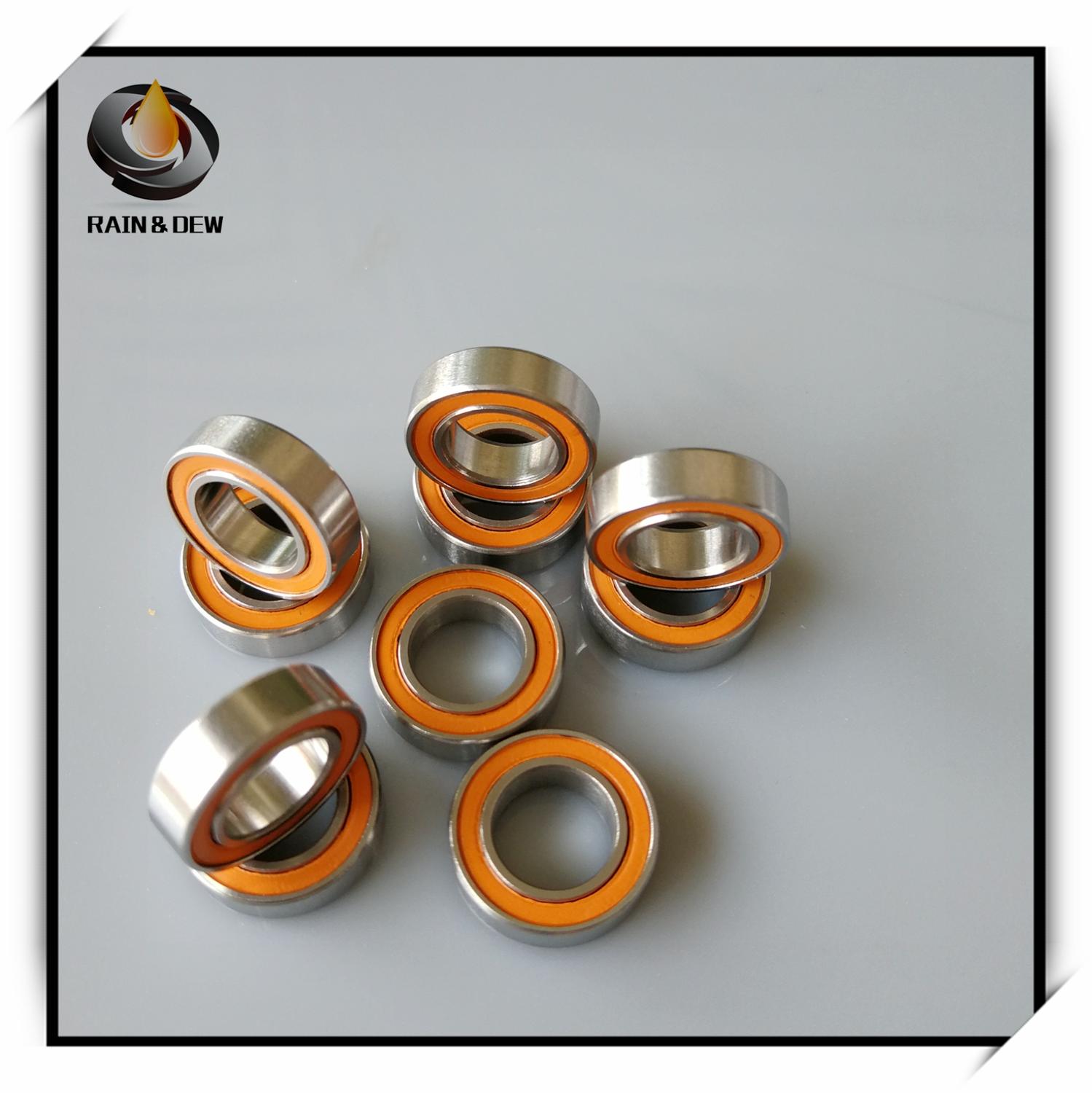 2Pcs SMR148 2RS CB 8X14X4 mm SMR148 2RS CB ABEC7 8x14x4 mm Stainless steel hybrid ceramic ball bearing