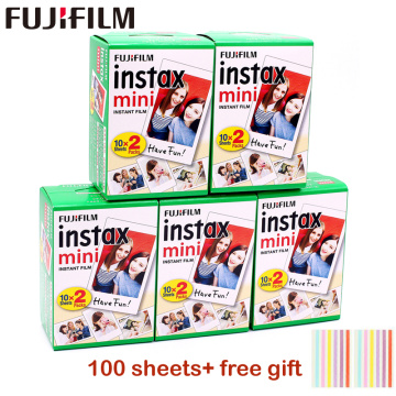 10-100 sheets Fujifilm instax mini 9 film white Edge 3 Inch wide film for Instant Camera mini 8 7s 25 50s 90 Photo paper