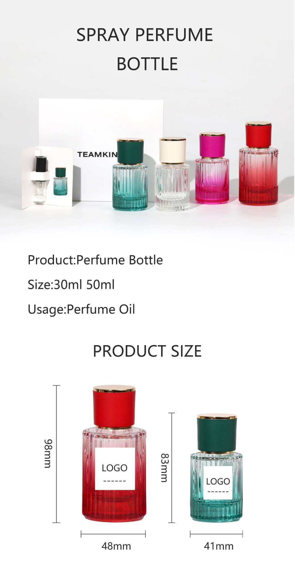 Glass Perfume Bottle