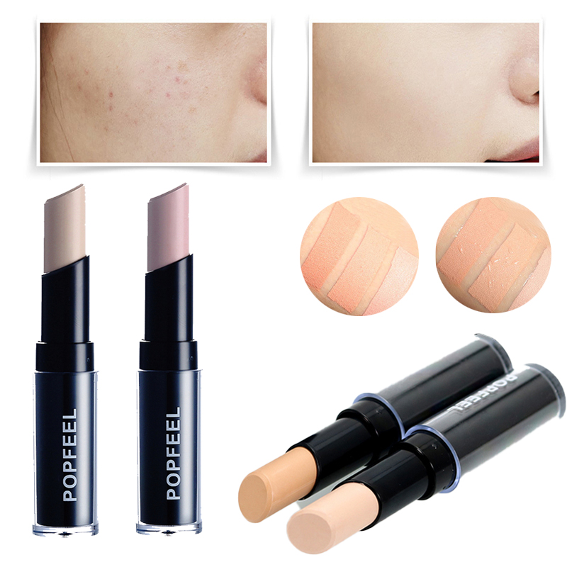 Concealer Foundation Makeup Full Cover Face Corrector Hide Blemish Dark Eye Circle Contour Stick Proofreader Make Up Concealer