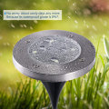 4pcs/ 8pcs Waterproof IP65 4 8 16 LED Solar Underground Lights Solar Buried Floor Light Outdoor Garden Path Ground Lights