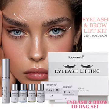 Home Use Keratin Brow Lamination Starter Kit Eyelash Brow Lift Perming Pads Extension Kit Curling Eye lash Glue Wave Lotion