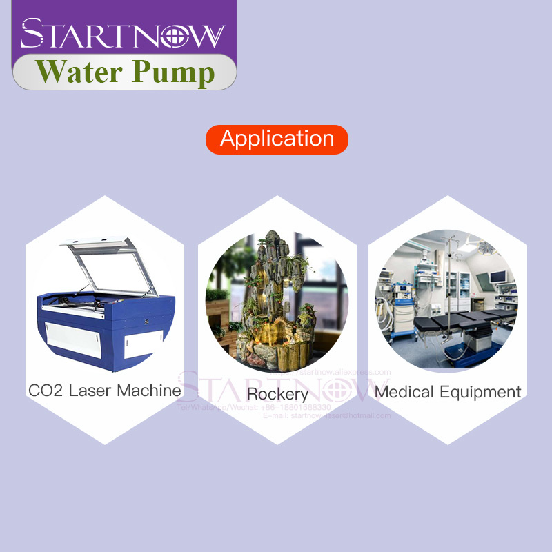 Startnow 21W Multifunctional Pump For Aquarium Fish Farming Fountainpond CO2 Machine 1200L/H Flow Lifting 2 Meters Water Pump