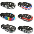 Car Styling Key Case Cover Chain Union Jack Decoration For BMW Mini Cooper S JCW One D F54 F55 F56 F57 F60 Car Accessories