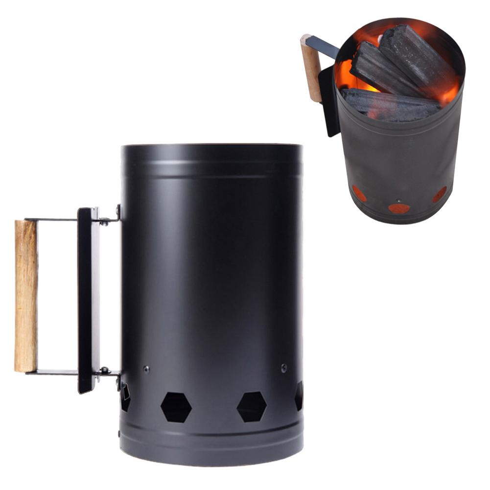 Barbecue tools Fast Charcoal Ignition Barrel Carbon Stove gnition Outdoor Barbecue Fire bamboo Chimney Starter