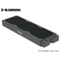 BARROW 40mm Thickness Copper 360mm Radiator Computer Water Discharge Liquid Heat Exchanger G1/4 Threaded use for 12cm Fans