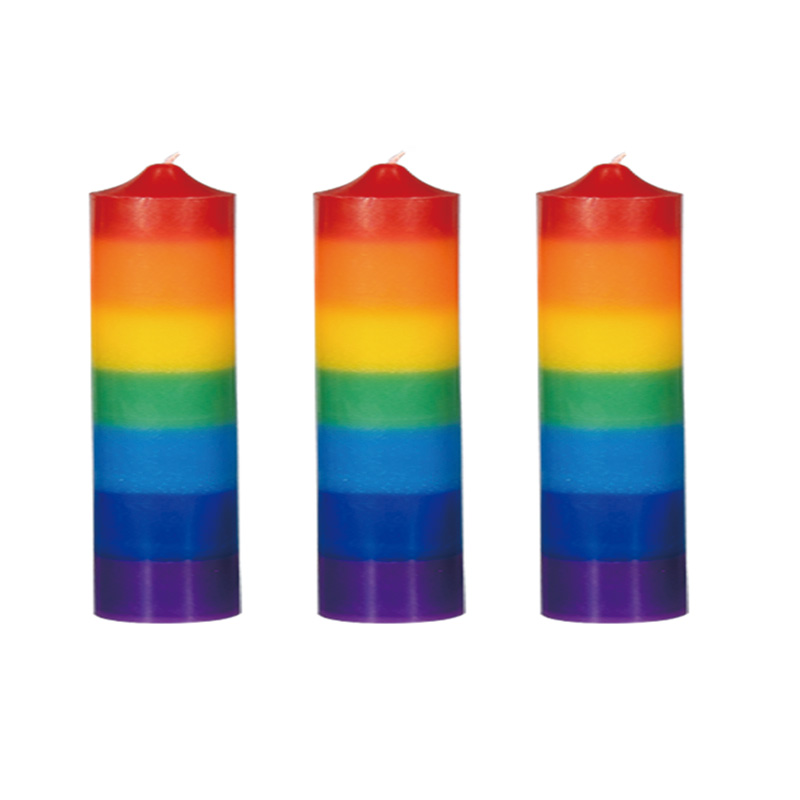 different color candle