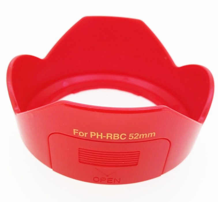 PH-RBC PHRBC 52MM Shade camera Lens Hood protector for PENTAX pk DA 18-55mm f/3.5-5.6 AL WR camera